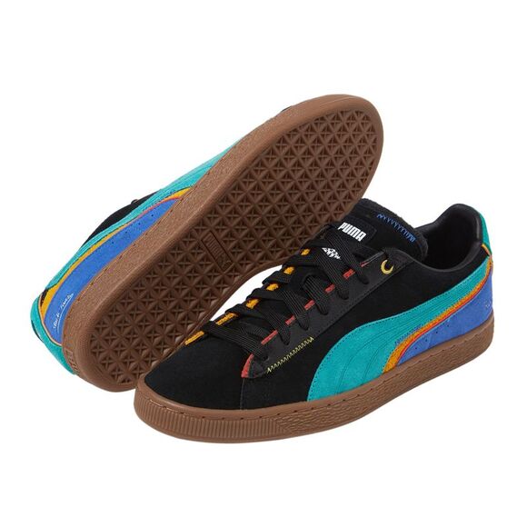 Puma Mens Suede Triplex X Black Fives Black Shoes (NWT) - Picture 5 of 5